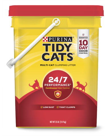 Tidy Cats® 24/7 Performance® Clumping Cat Litter (35-lb)