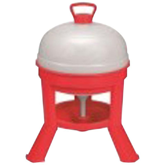 LITTLE GIANT DOME WATERER PLASTIC (5 GAL, RED)