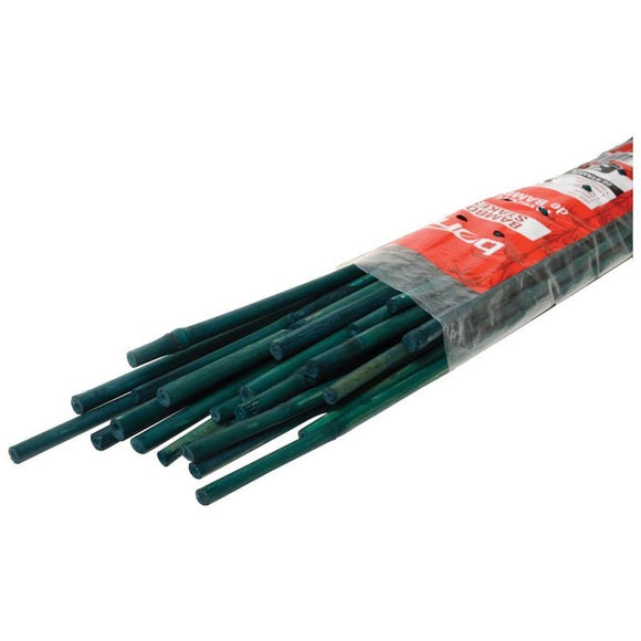 PACKAGED BAMBOO STAKES (2 FOOT/25 PACK, GREEN)