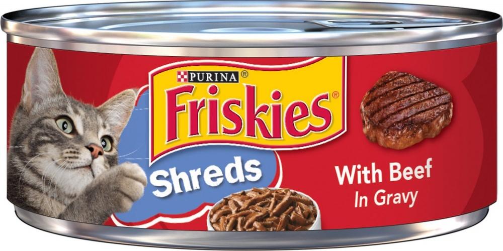 Friskies Shredded Beef Canned Cat Food Eureka CA Ferndale CA