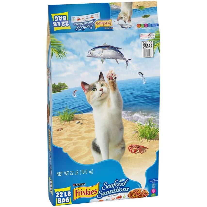 Friskies Seafood Sensations Dry Cat Food Eureka CA Ferndale