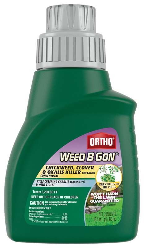 ORTHO® WEED B GON® CHICKWEED, CLOVER & OXALIS KILLER FOR LAWNS