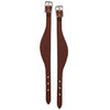 Weaver Bridle Leather Fender Hobbles, Flared (Mahogany)