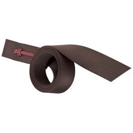 Horse Latigo Strap, Brown Nylon, 1-3/4 x 70-In.