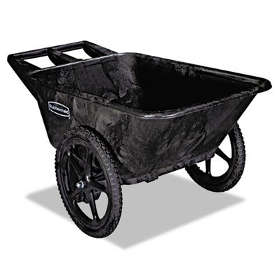 Rubbermaid Commercial Big Wheel Cart (BLACK)
