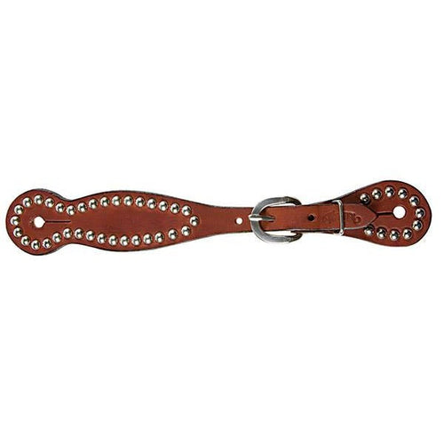 Weaver Bridle Leather Ladies' Spur Straps With Spots