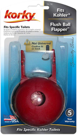 Kohler Toilet Flapper 84995 Kohler Genuine Parts New Red Flapper ...