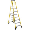 Werner 10 Ft. Fiberglass Step Ladder with 375 Lb. Load Capacity Type IAA Ladder Rating