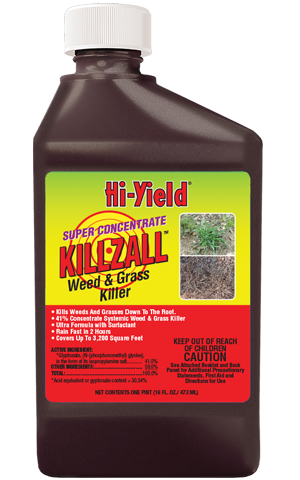 Hi-Yield SUPER CONCENTRATE KILLZALL WEED & GRASS KILLER (1 Gallon)