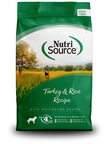 NutriSource® Turkey & Rice Recipe (26 lb)