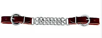 Weaver Leather 4-1/2 Double Flat Link Chain Curb Strap