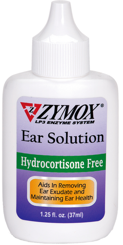 ZYMOX Enzymatic Ear Solution Hydrocortisone Free (1.25-oz)