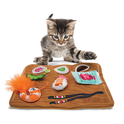 KONG Pull-A-Partz Sushi Cat Toy