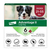 Advantage II Large Dog Vet-Recommended Flea Treatment & Prevention