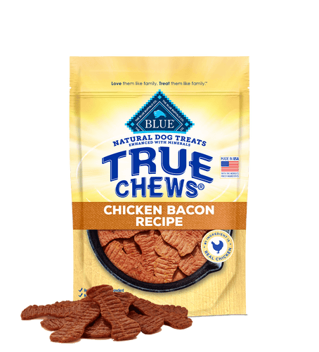 Blue Buffalo True Chews Chicken Bacon Recipe Dog Treats