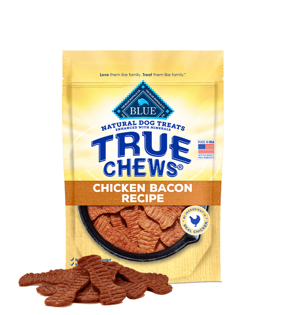 Blue Buffalo True Chews Chicken Bacon Recipe Dog Treats (12 oz)