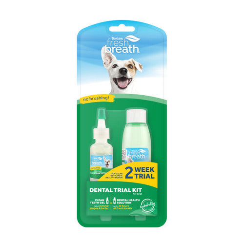 TropiClean Fresh Breath Total Care Kit (Small and Medium Dogs)