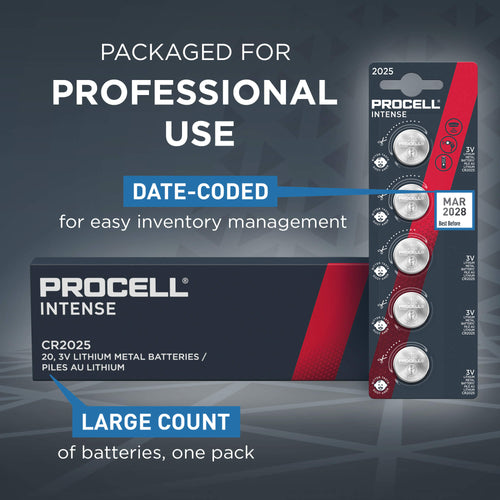 Procell Lithium Coin Intense 2025