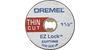 Dremel EZ409 EZ Lock Cut-off Wheel Cutting