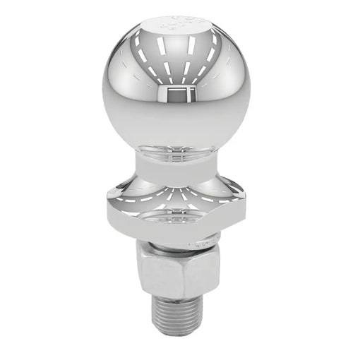 Curt 2 Trailer Ball (3/4 x 1-3/4 Shank, 3,500 lbs., Chrome, Packaged)