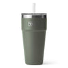 Yeti Rambler 26 oz Stackable Cup with Straw Lid