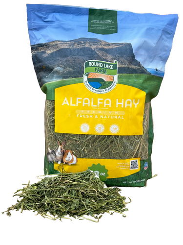Round Lake Farm Alfalfa Hay Premium Small Animal Food
