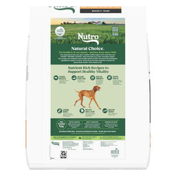 Nutro Natural Choice Senior Chicken, Whole Brown Rice Formula Dry Dog Food