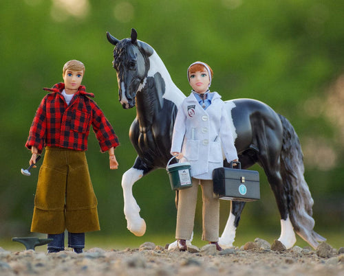 Breyer Farrier with Blacksmith Tools 8 Figure