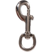 Hillman Hardware Essentials Round Swivel Eye Bolt Snap Nickel (5/8 x 3-5/8)