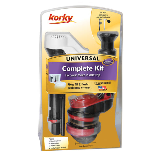 Korky QuietFILL® Complete Toilet Repair Kit
