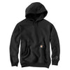 Paxton Heavyweight Hooded Sweatshirt in Black