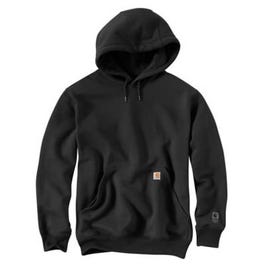 Paxton Heavyweight Hooded Sweatshirt in Black