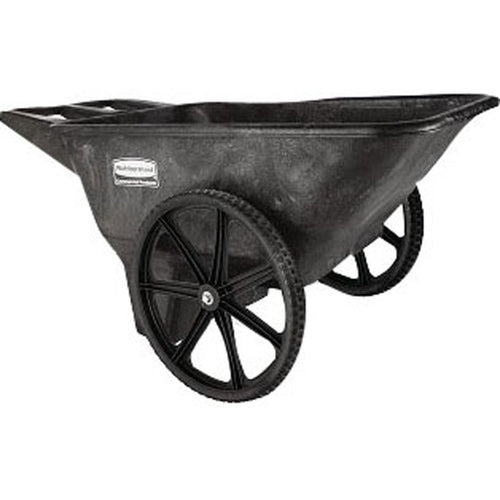 Rubbermaid Commercial Big Wheel Cart (BLACK)