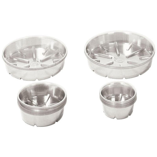 HEAVY DUTY PLASTIC SAUCER (16 INCH, CLEAR)