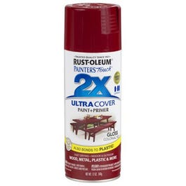 Painter's Touch 2X Spray Paint, Gloss Colonial Red, 12-oz.