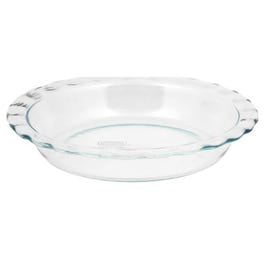 Easy Grab Pie Plate, Glass, 9.5-In.