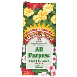 natural outdoor plant fertilizer All-Purpose Organic Fertilizer, 4-4-4 Formula, 4-Lbs. - Eureka, CA - Ferndale, CA