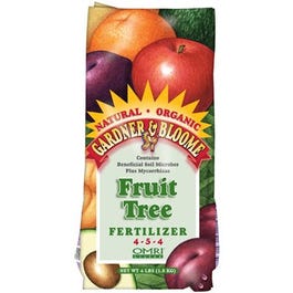 Fruit Tree Fertilizer, 4-5-4 Formula, 4-Lbs.