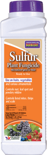 best fungicide for potted plants Bonide Sulfur Plant Fungicide - Eureka, CA - Ferndale, CA