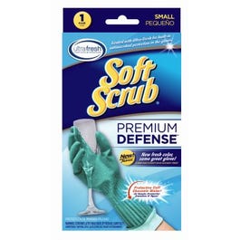 Premium Defense Rubber Gloves, Small