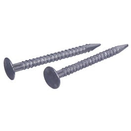 Deck Nails, Ring Shank, Galvanized, 2.5-In. 8D, 1-Lb. Box