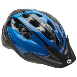 Boys' Rally Bicyle Helmet, Blue