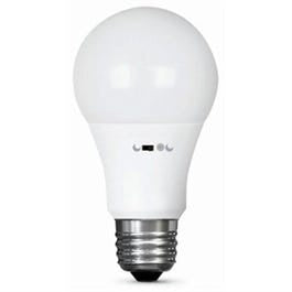 Motion-Activated LED Light Bulb, 10.6-Watts, 800 Lumens