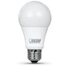 LED Light Bulbs, A19, Warm White, 800 Lumens, 8.8-Watts, 4-Pk.