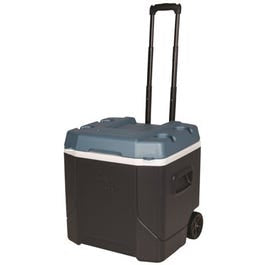 Maxcold Profile Rolling Cooler, Brown, 54-Qts.