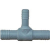 Plastic Pipe Fitting Insert Tee, 3/4-In.