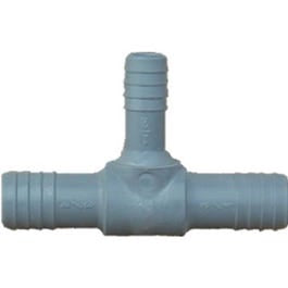 Plastic Pipe Fitting Insert Tee, 3/4-In.