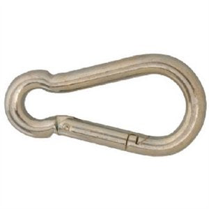 Campbell 3/8" Spring Snap Link, Steel, Zinc Plated, #2450