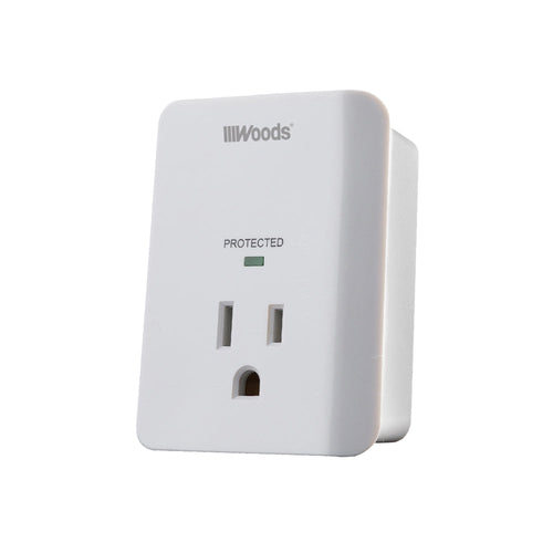 Woods® 1Outlet Surge Tap With Appliance Alarm Eureka, CA Ferndale