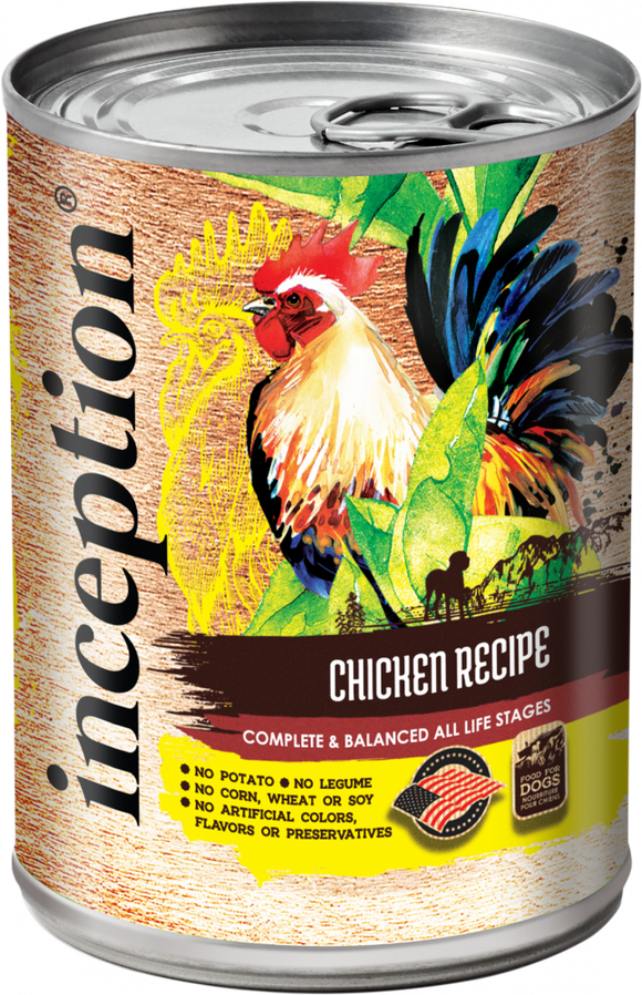 Inception Chicken Recipe Canned Dog Food